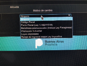 Ahi una imagen de las opciones que me da Arba...