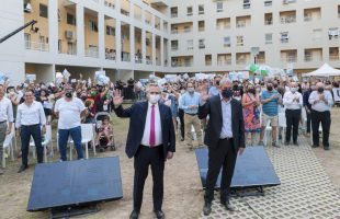 Alberto Fernández le pisó Parque Patricios a Larreta ante desorden de JxC 