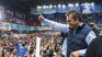 Sergio Massa durante el acto en el Microestadio Malvinas Argentinas.