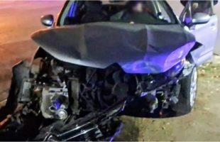 un fiscal manejaba alcoholizado en contramano y chocó