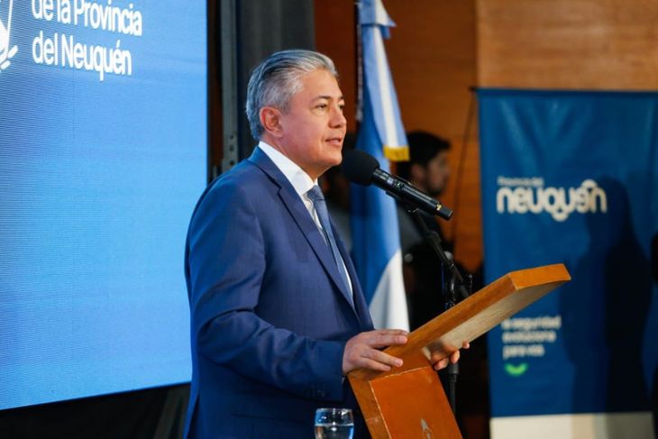 El gobernador de Neuquén, Rolando Figueroa.