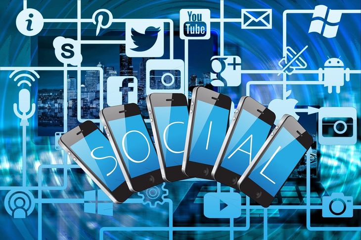 Imagen descriptiva de las redes sociales.